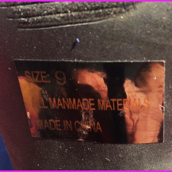 QUPID PURPLE-BLUE PEEP TOE PUMP - Picture 5 of 5